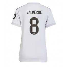 Real Madrid Federico Valverde #8 Thuis tenue Dames 2025-26 Korte Mouw
